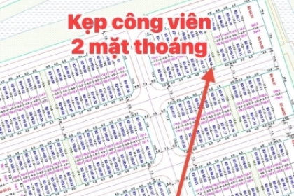MỘT LÔ HÀNG HIẾM KẸP CÔNG VIÊN NẰM NGAY KHU TRUNG TÂM V6 FPT